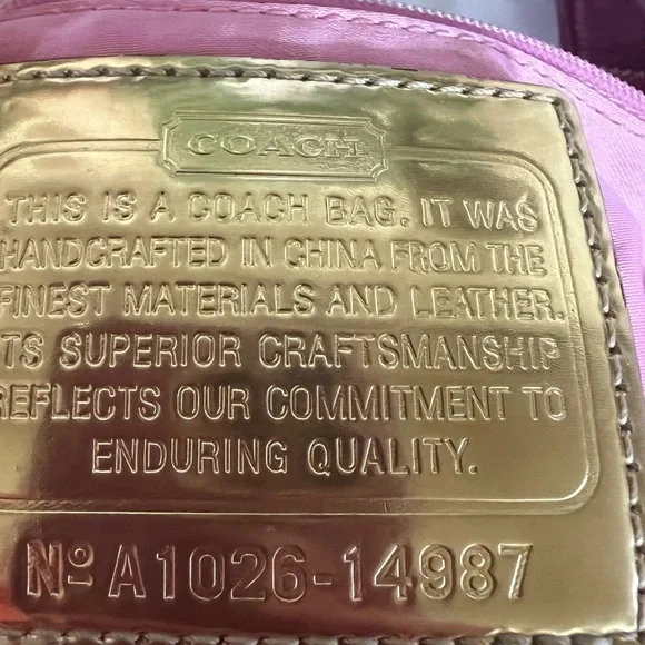 SOLD Coach Poppy Graffiti Graphic Tote Bag - Picture 8 of 13